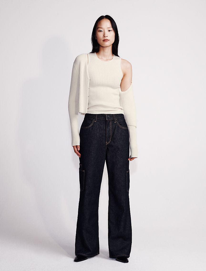 High Rise Wide Leg Jeans Product Image