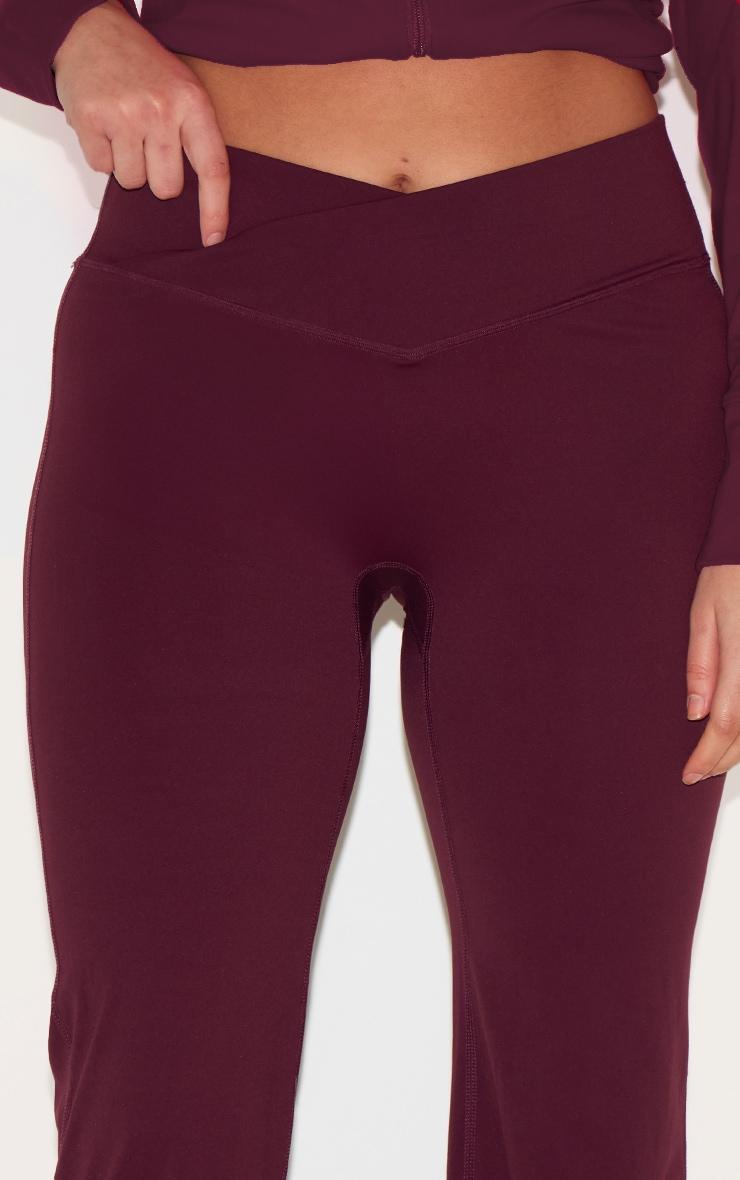 Deep Burgundy Ultimate Sculpt Strappy Gym Vest Product Image