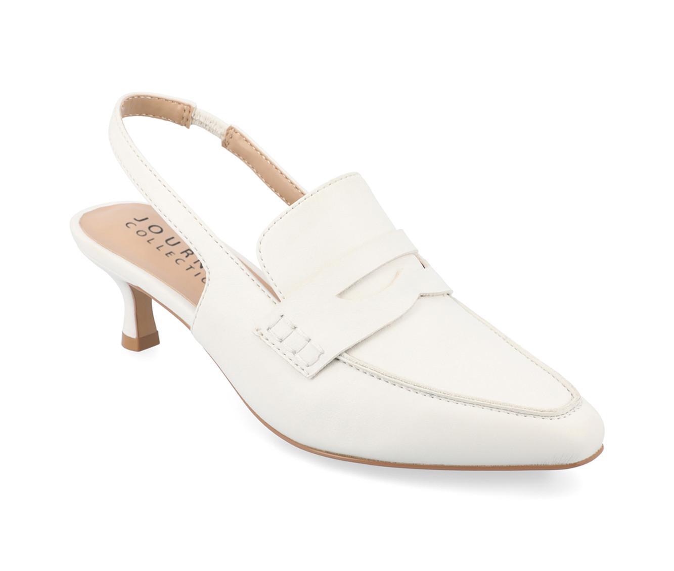 Women's Journee Collection Amory Slingback Loafer Pumps Product Image