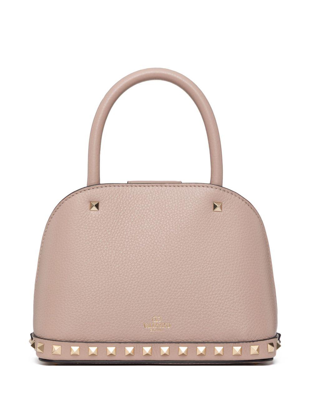 rockstud leather tote bag Product Image