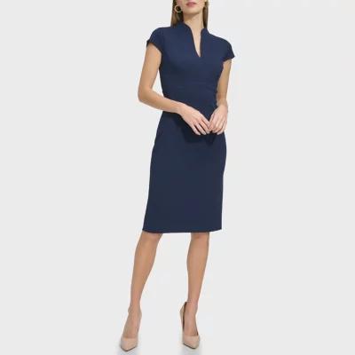 Marc New York Womens Short Sleeve Sheath Dress Product Image