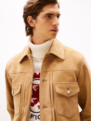 Suede Trucker Jacket Product Image