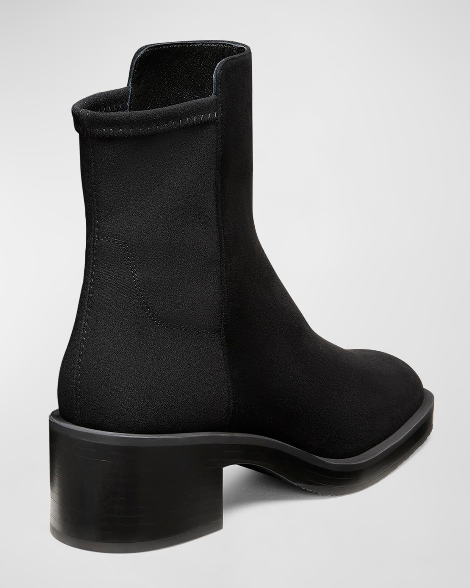 Kaia Stretch Suede Ankle Booties Product Image