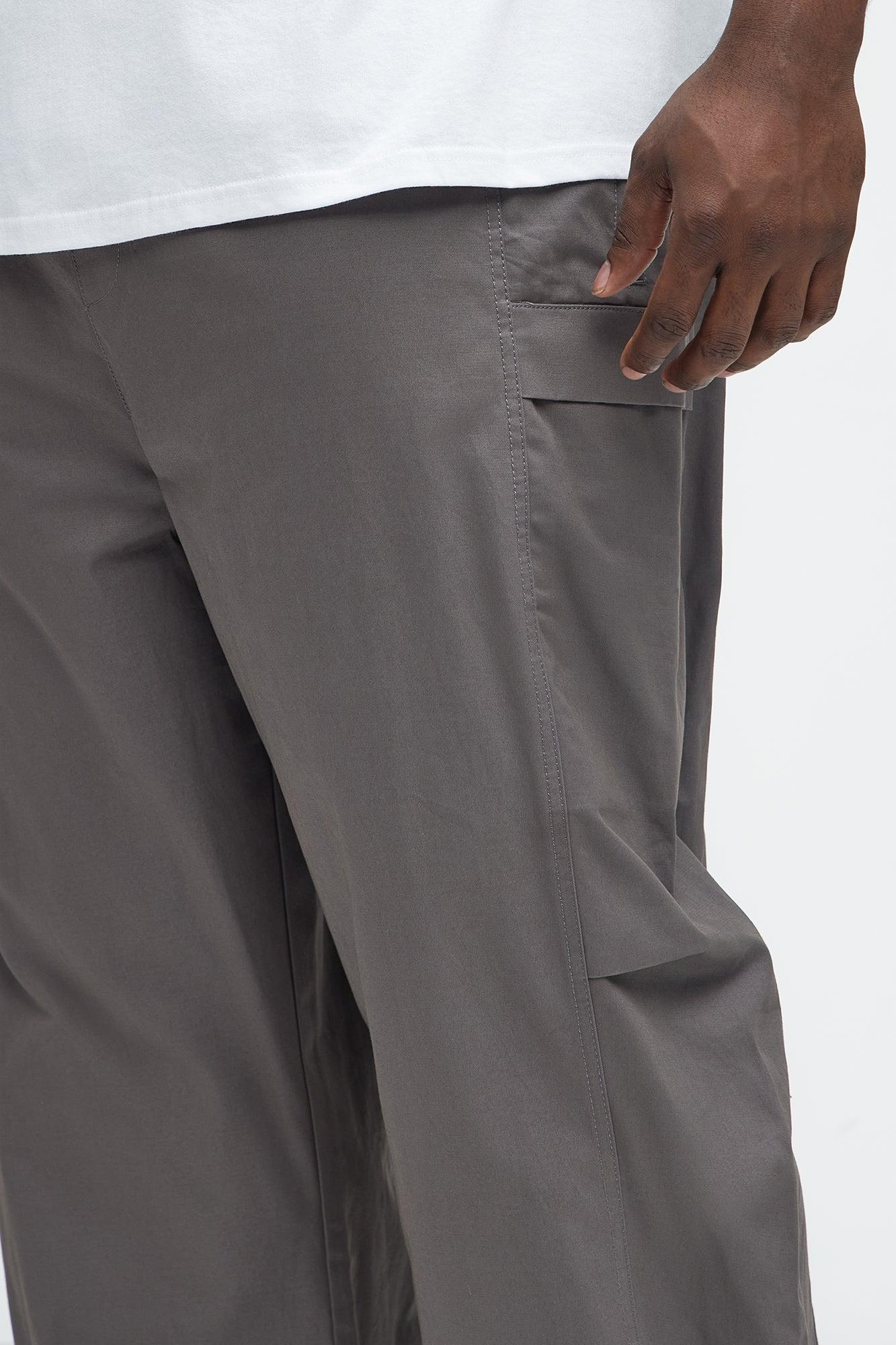 Baggy Chase Utility Cargo Pants - Grey Product Image