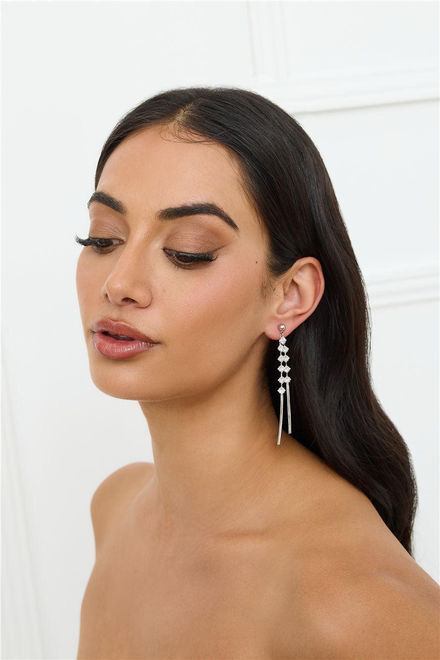 City Lights Earrings Silver Product Image