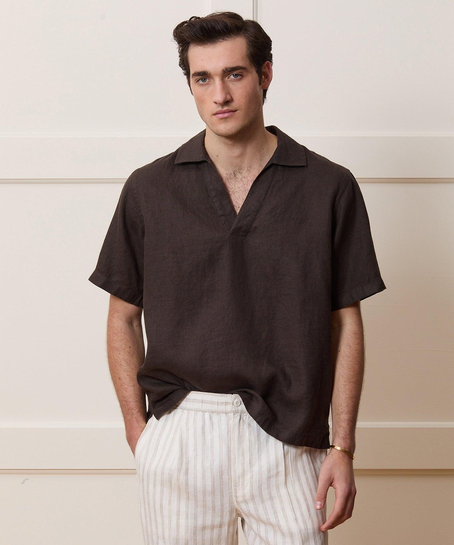 Relaxed Linen Leisure Pant Product Image