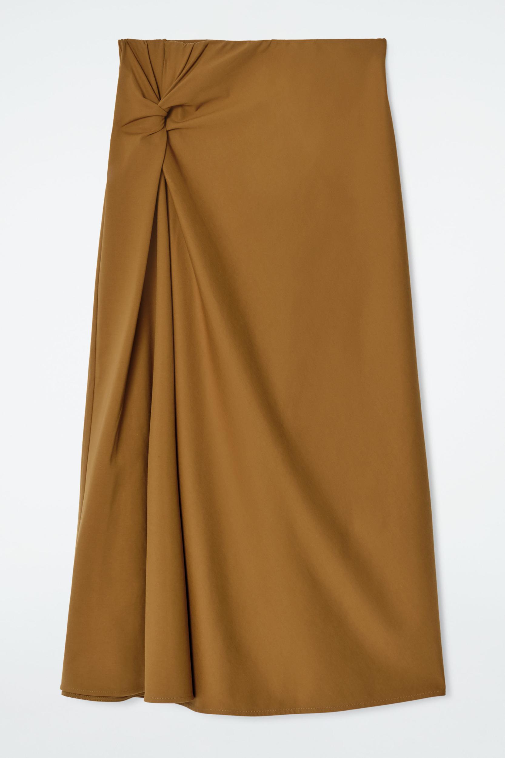 TWIST-DETAIL MIDI SKIRT Product Image