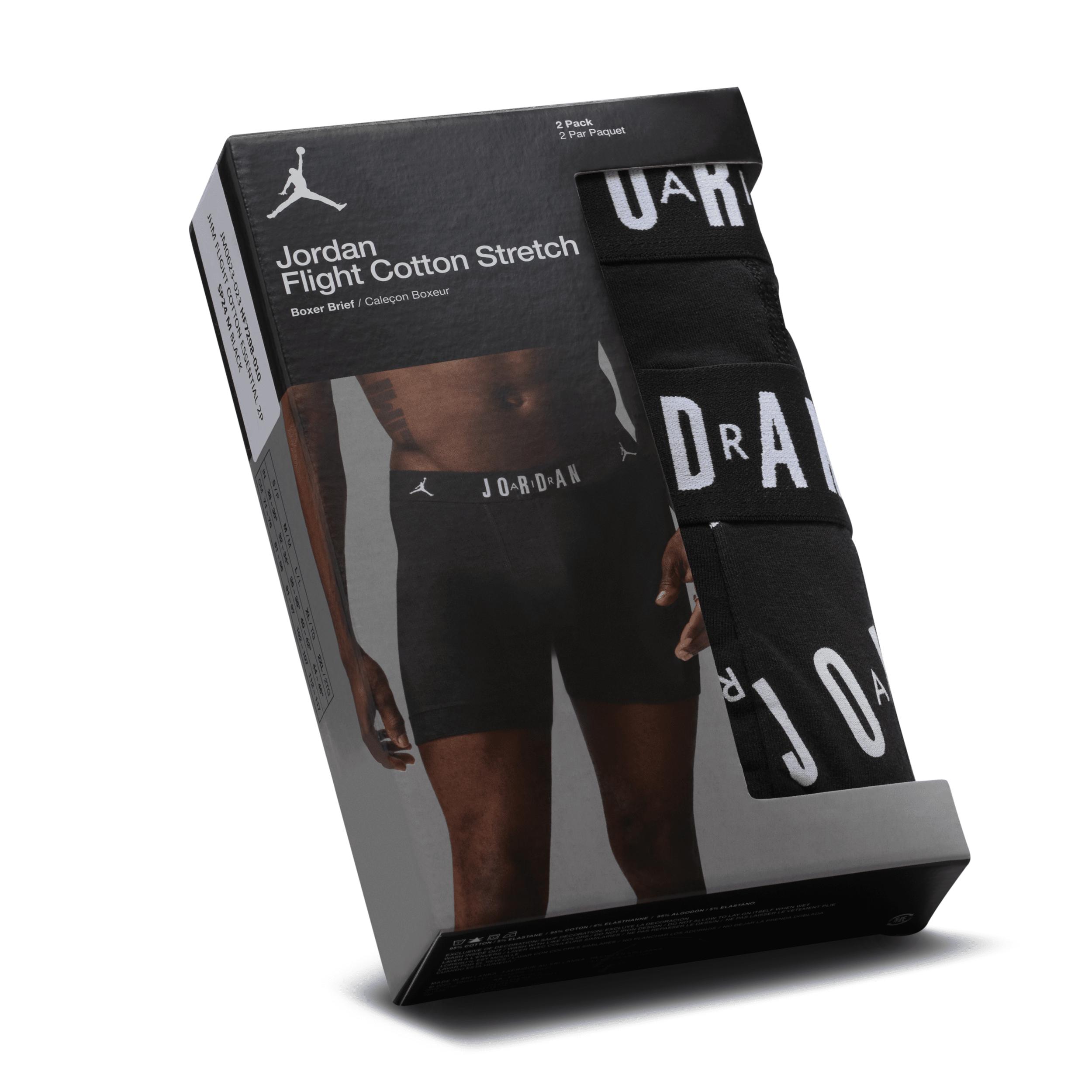 Mens Flight Cotton Stretch Boxer Briefs (2-Pack) Product Image
