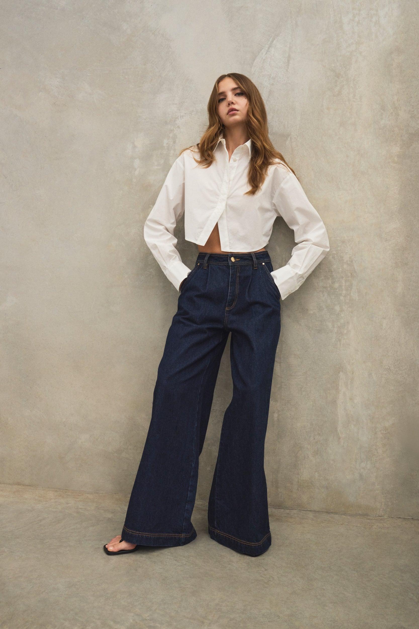 Naia Cropped Cable Knit Product Image