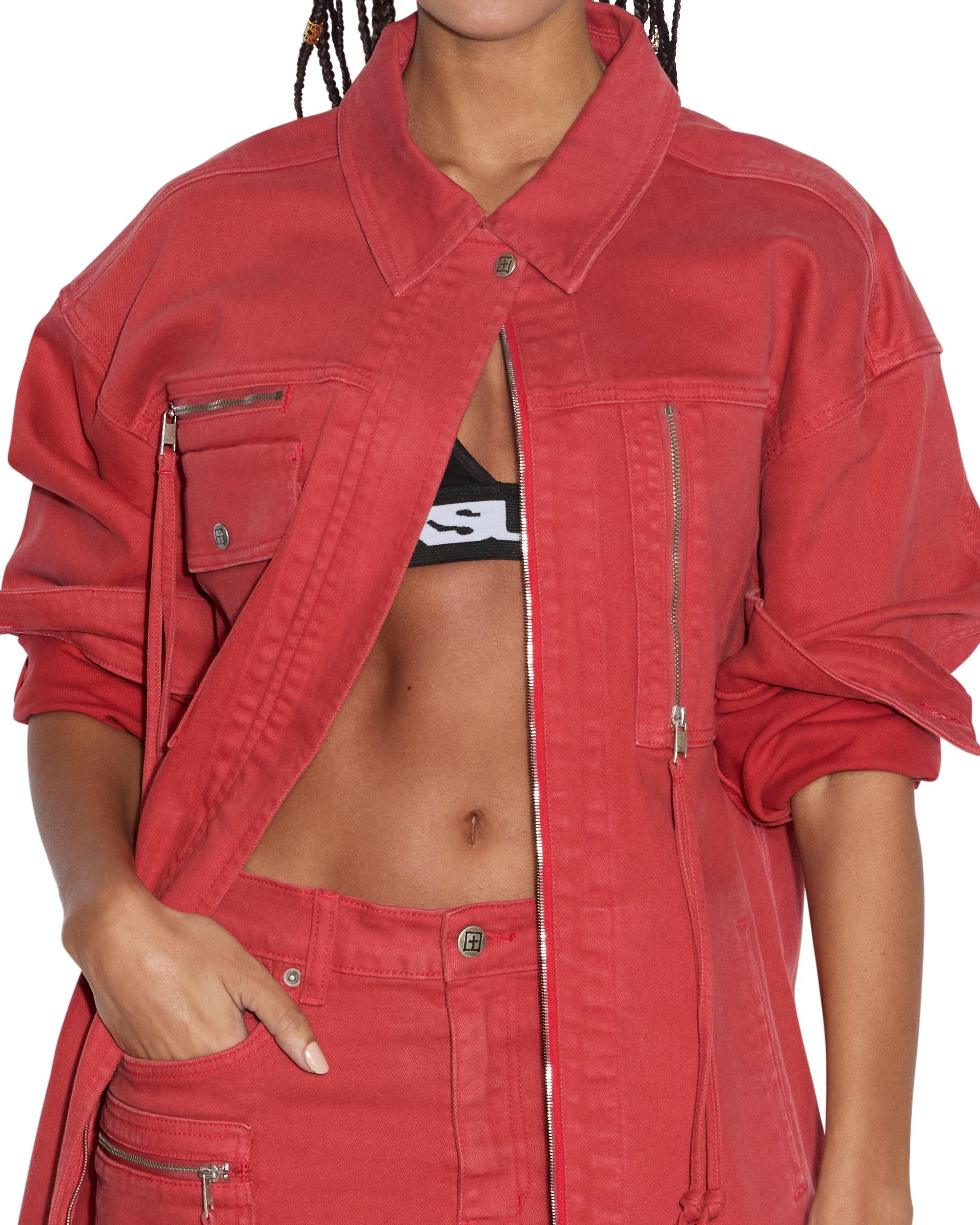 DOWNTOWN JACKET BIKER ROASTED Female Product Image