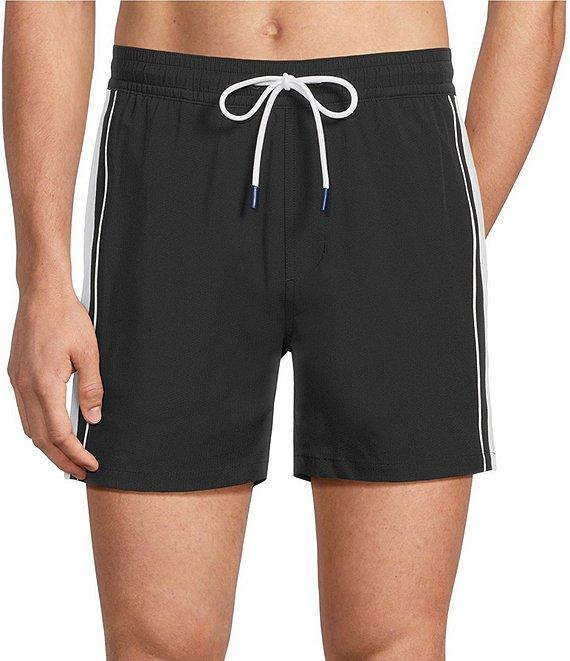 Murano Color Blocked Solid 5#double; Swim Trunks Product Image