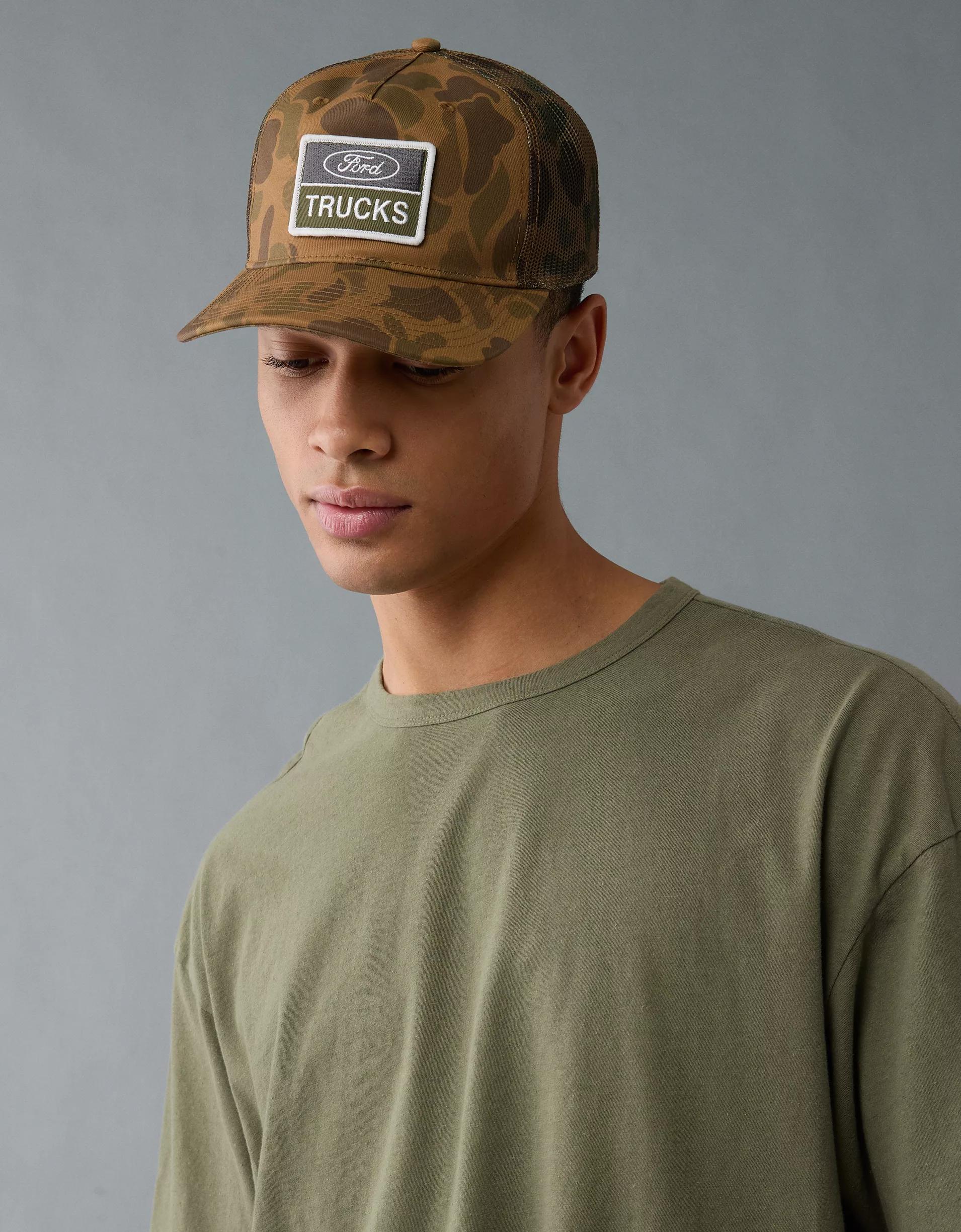 AE Boxy Linen-Blend T-Shirt Product Image