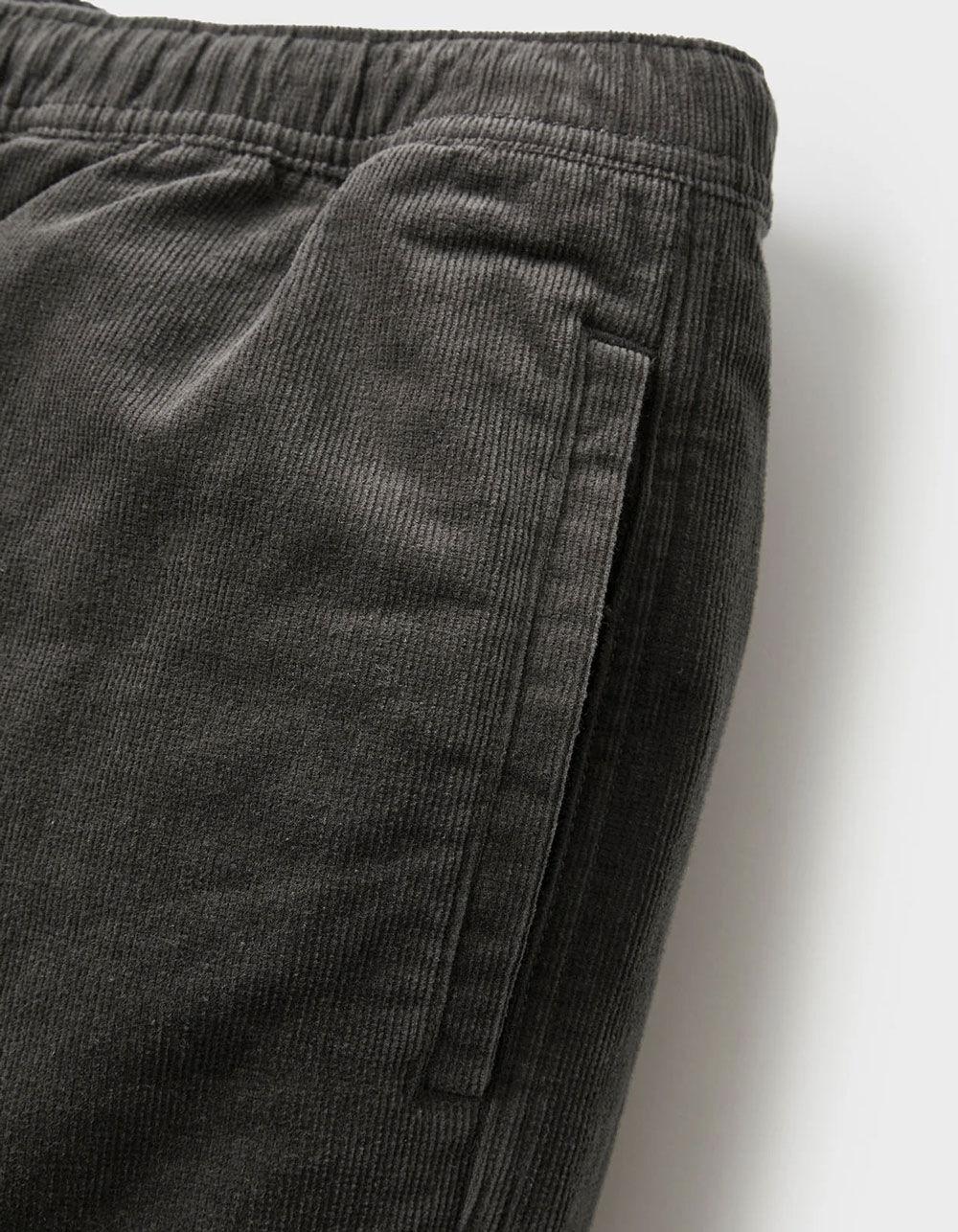 KATIN Cord Local Mens Shorts - WASHED BLACK Product Image