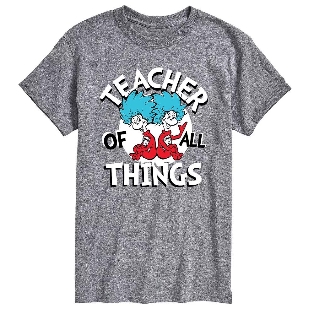 Men's Dr. Seuss Teacher Of All Things Tee,  Product Image