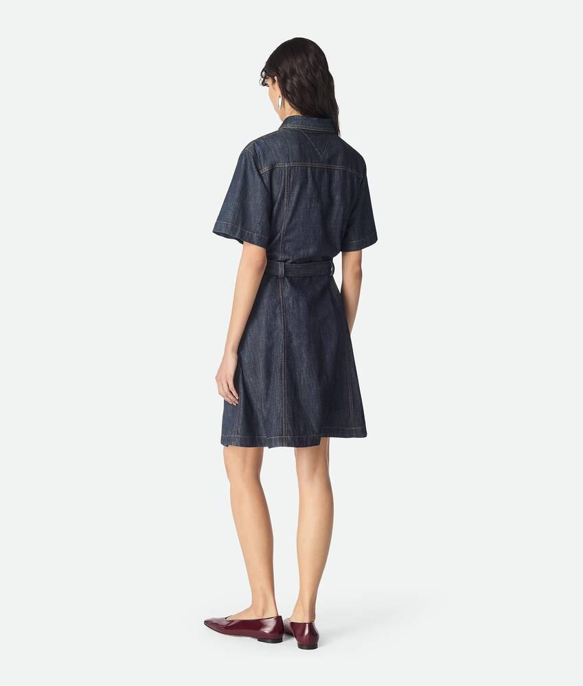 Women's Indigo Denim Dress in Indigo Product Image