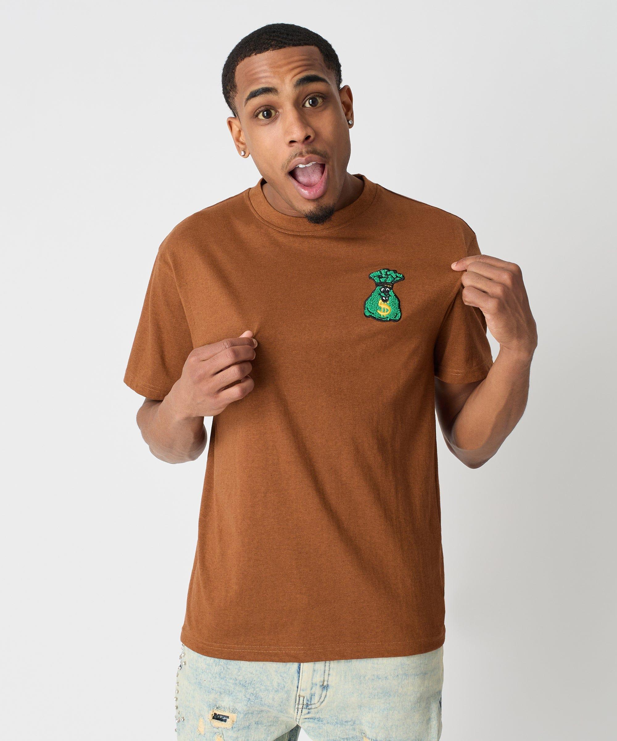 Money Bags Short Sleeve Tee - Khaki Product Image