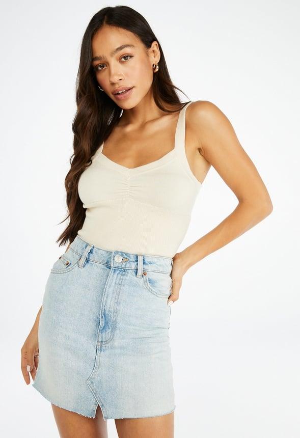 JustFab Margaux Platform Loafer Pump Womens Black/ White Size 8.5 Product Image