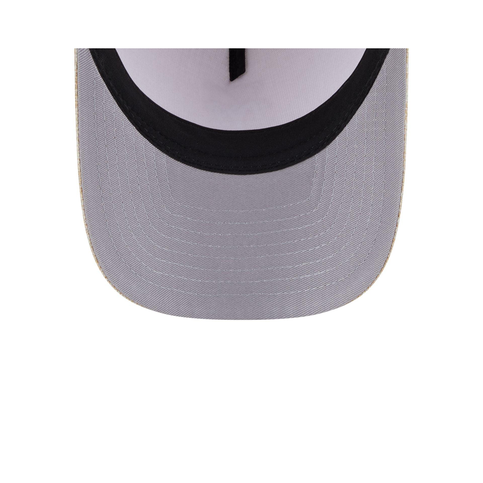 New York Mets Cotton Weave Stone 9FORTY M-Crown A-Frame Snapback Hat Male Product Image