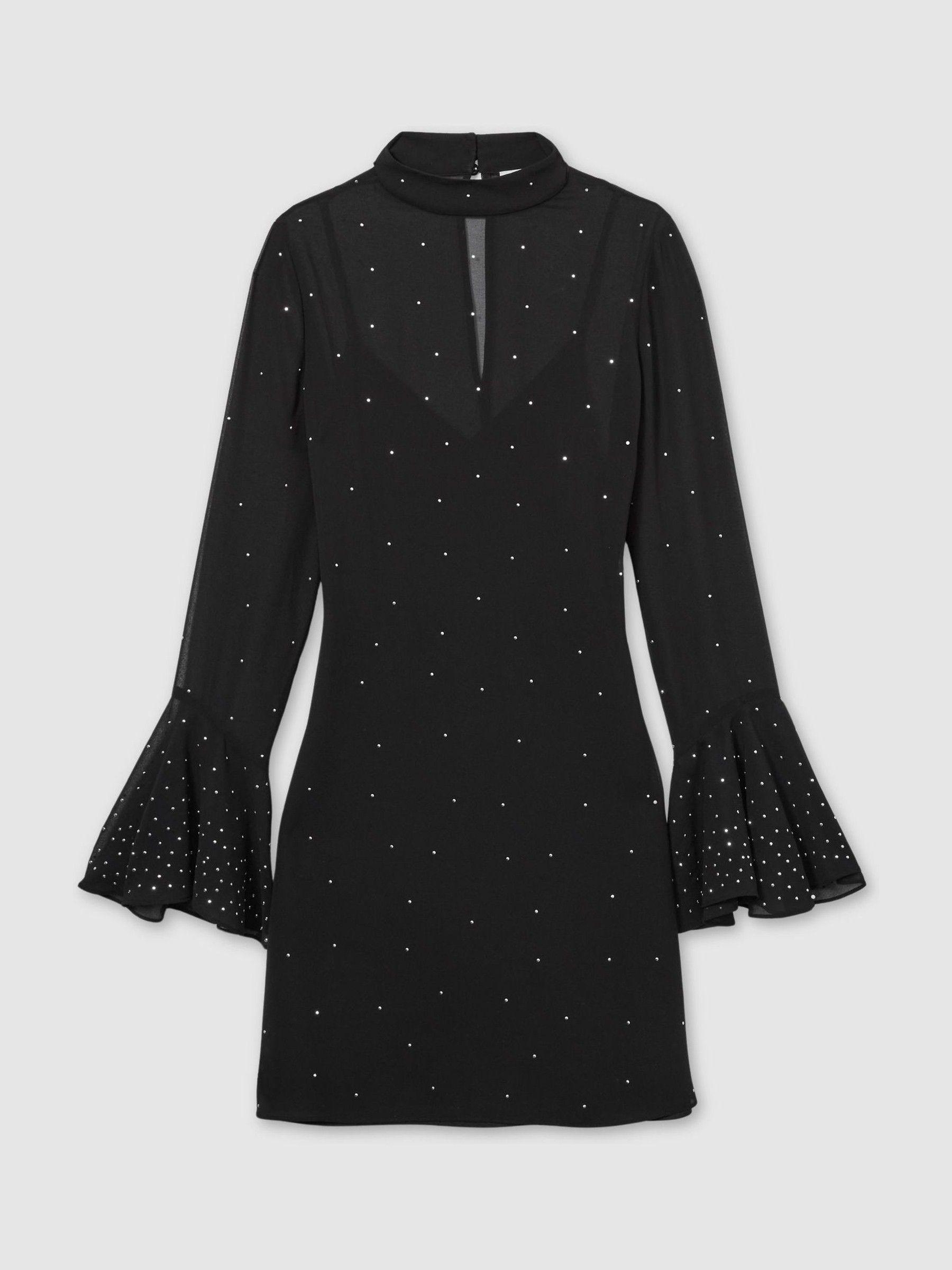 Florere Rib Knit Metallic Thread Midi Dress in Black Product Image