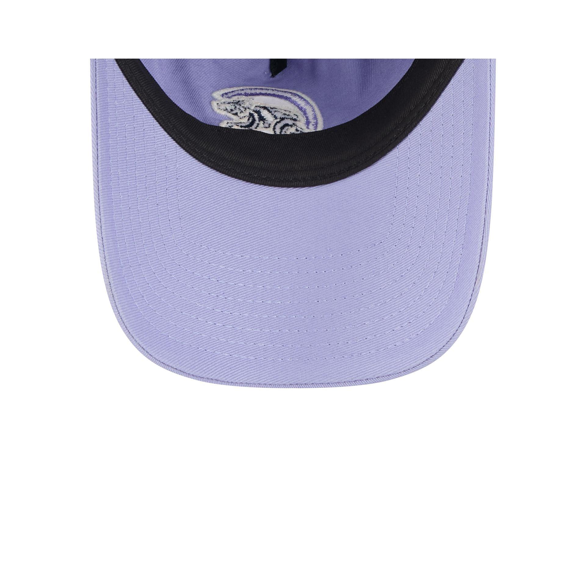 Chicago Cubs Lavender 9TWENTY A-Frame Adjustable Hat Male Product Image