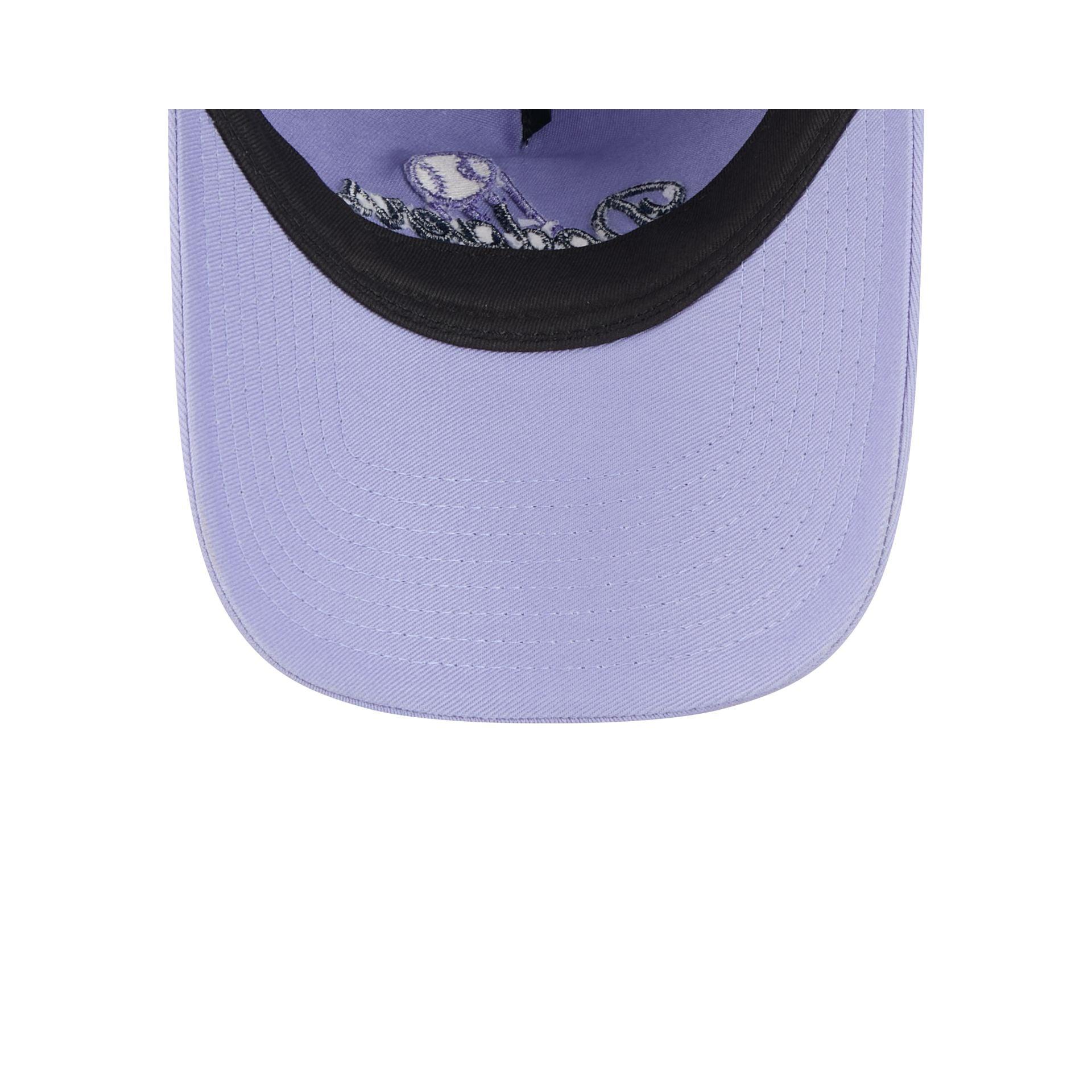 Brooklyn Dodgers Lavender 9TWENTY A-Frame Adjustable Hat Male Product Image