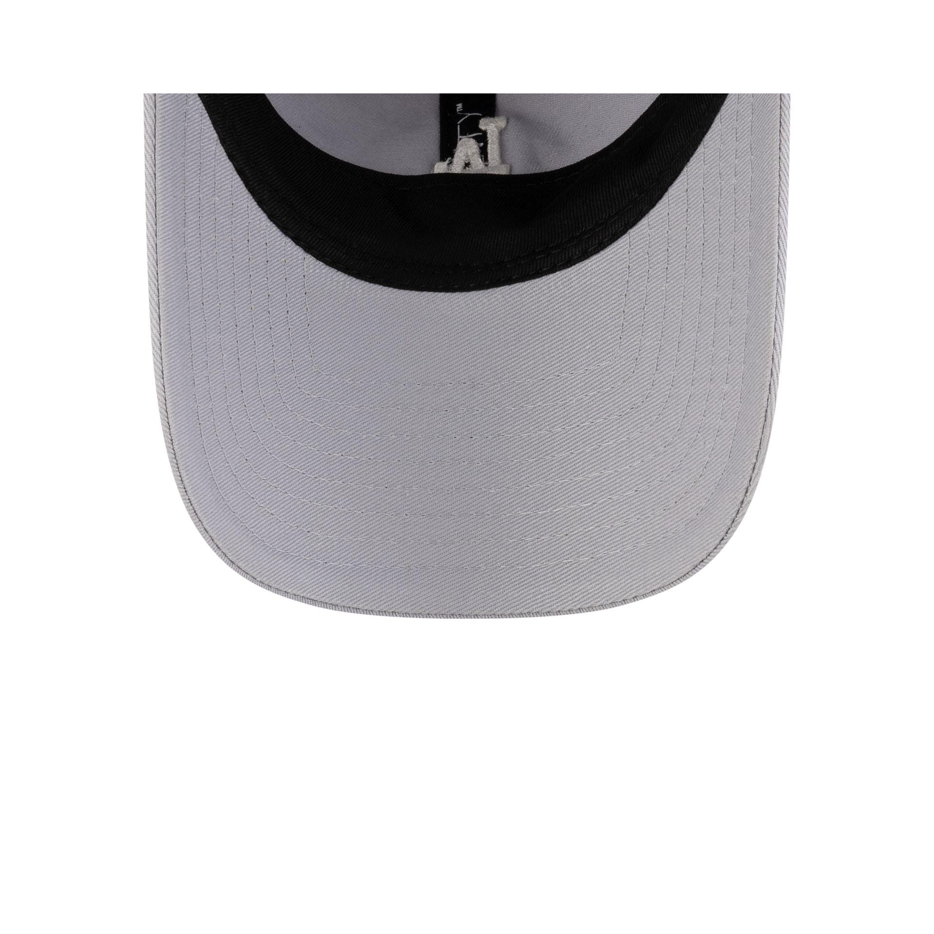 Los Angeles Dodgers Mini Logo Washed Gray 9TWENTY Adjustable Hat Male Product Image