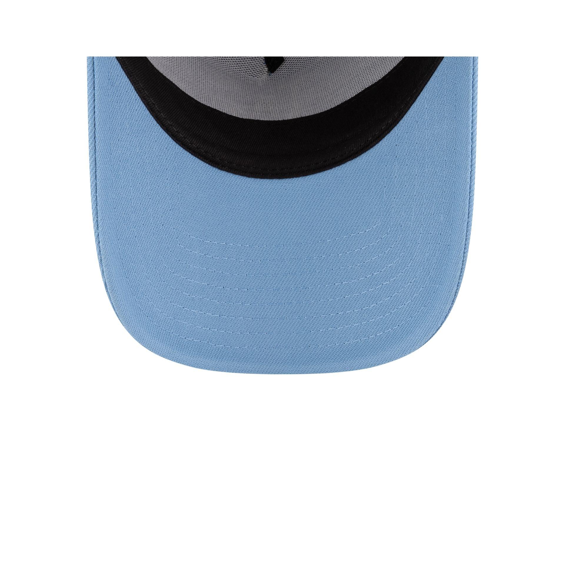 Los Angeles Dodgers Sky Blue 9FORTY A-Frame Snapback Hat Male Product Image