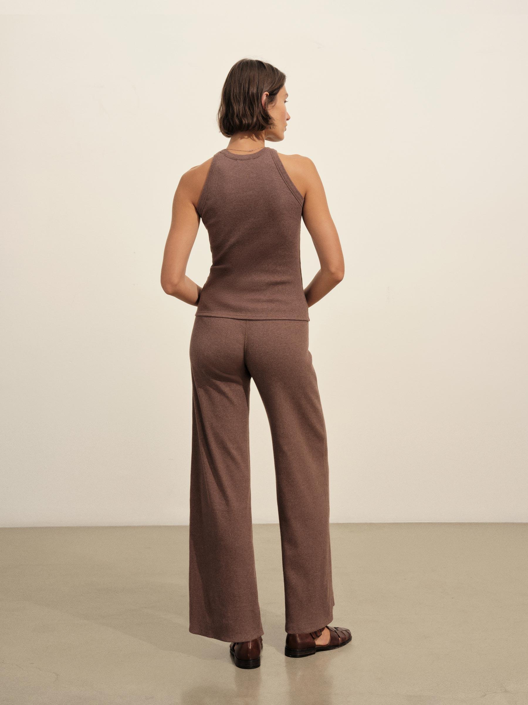 Marled Rosewood Surplus Rib Weekender Pant Product Image