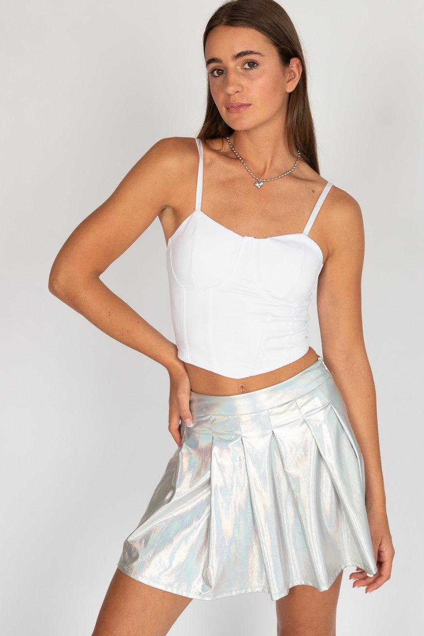 Hanky Hem Bustier Top Product Image