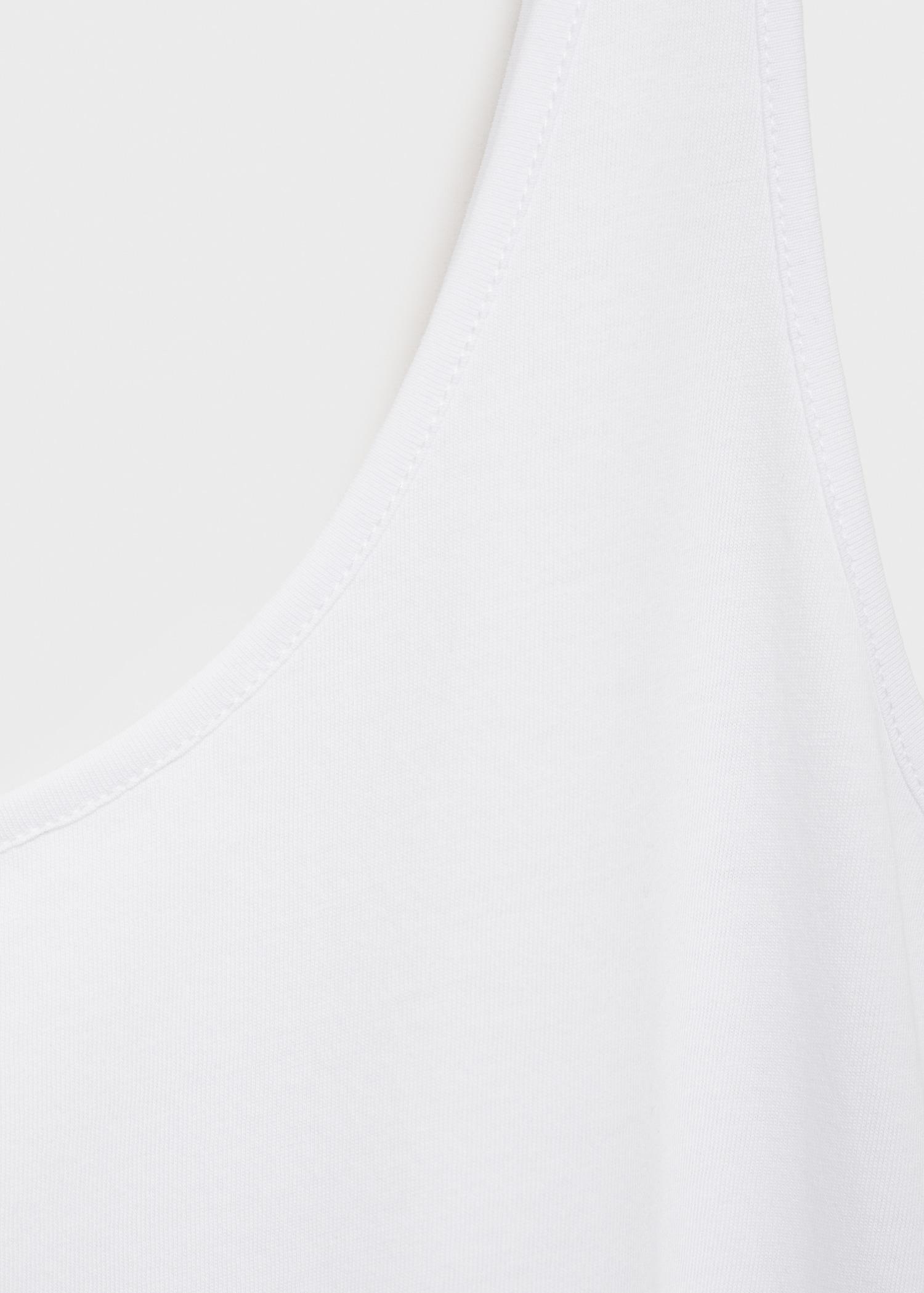 Pajama top with straps - Women | MANGO USA Product Image