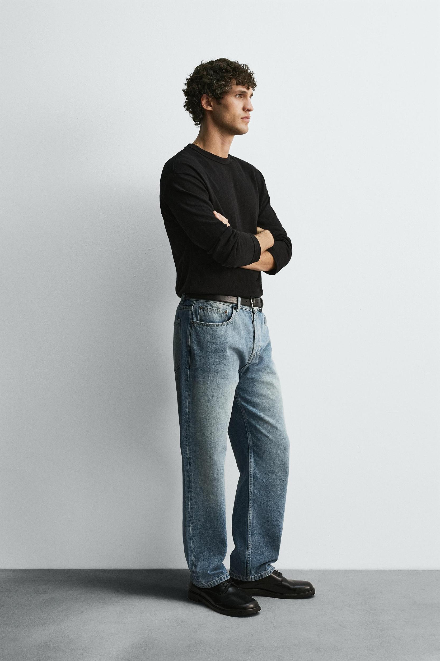 STRAIGHT ANKLE FIT JEANS Product Image