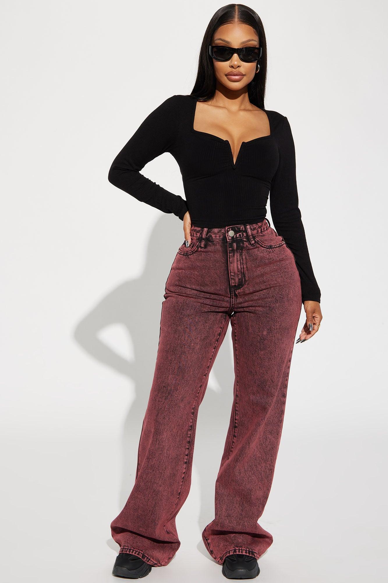 Anaya Ribbed Top - Black Product Image