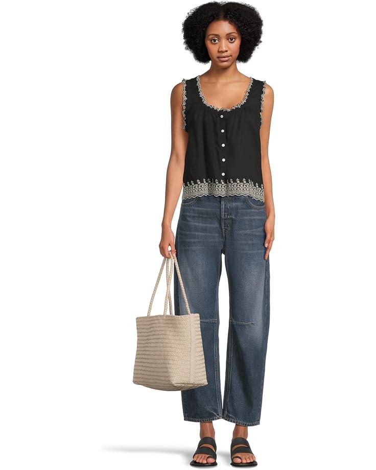 The Darted Barrel-leg Jean In Foster Wash Product Image