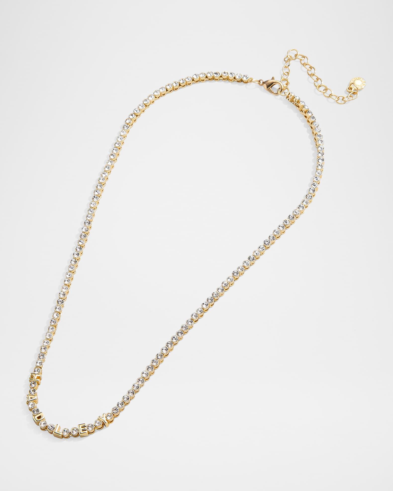 Amalie Bezel Custom Tennis Necklace Product Image