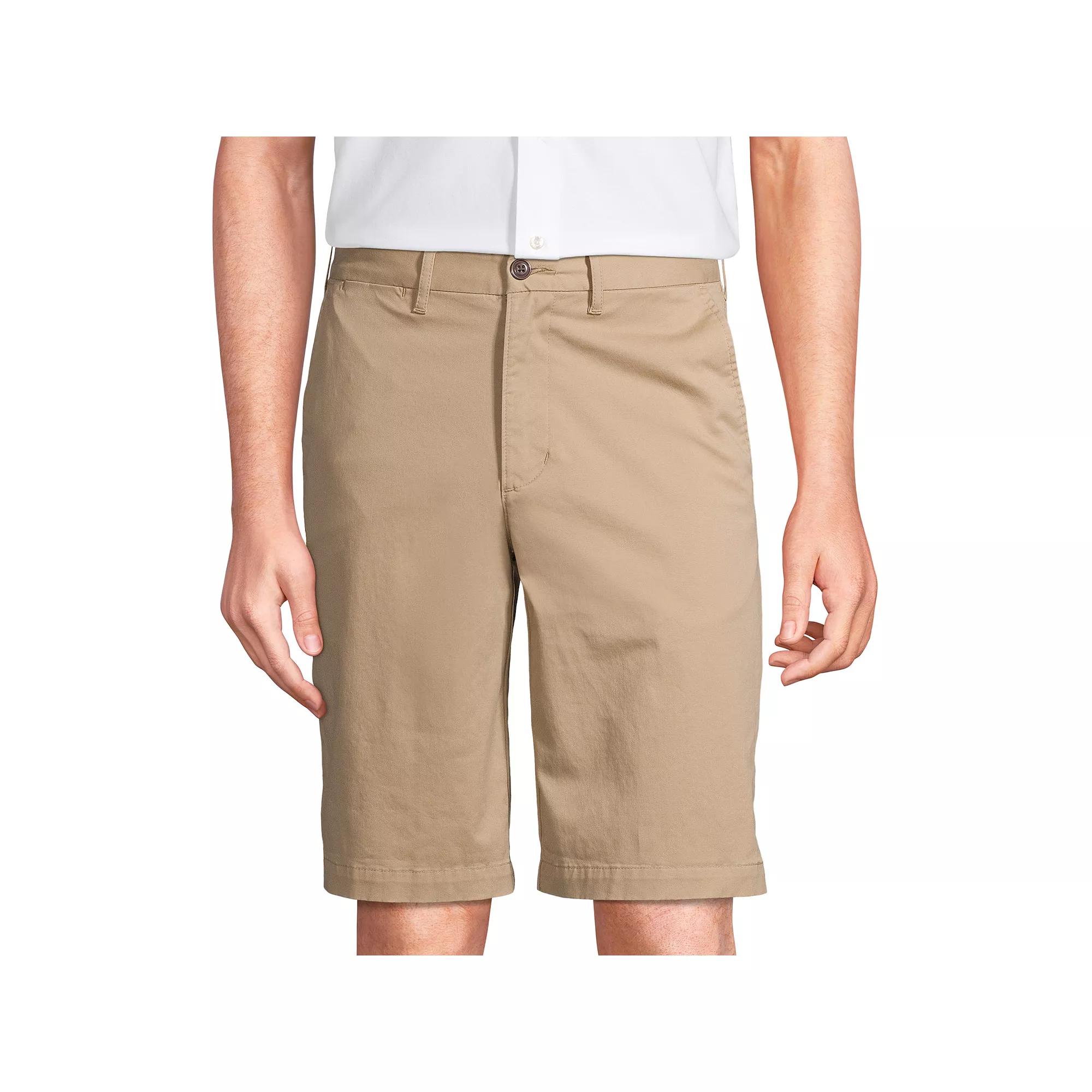 Big & Tall Lands' End 11" Traditional-Fit Comfort First Knockabout Chino Shorts, Men's,  Product Image