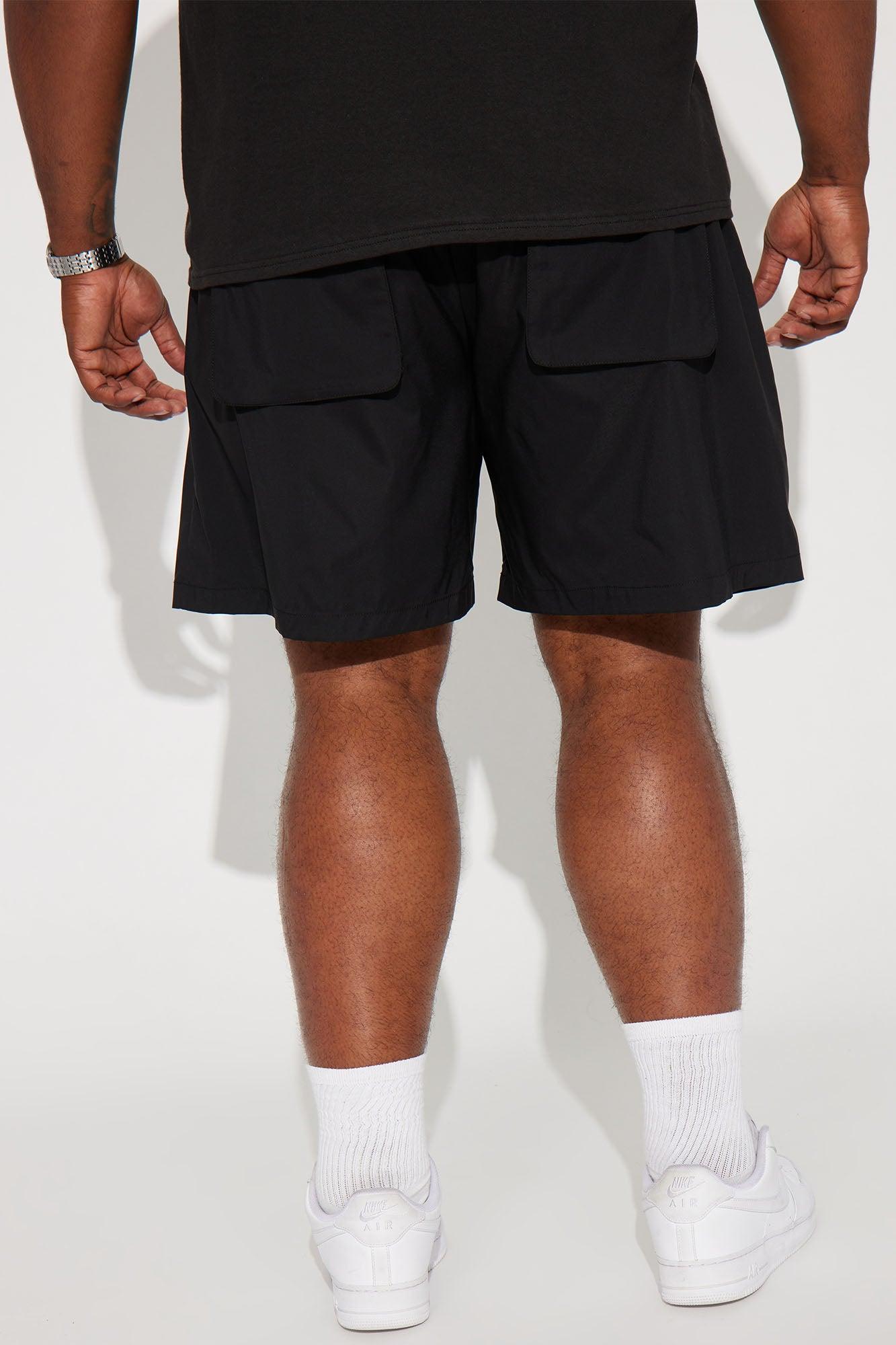 In The Field Relaxed Cargo Shorts - Black Product Image