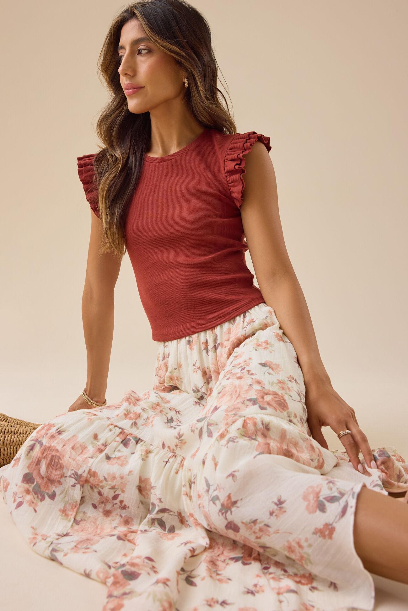 Halley Fluttersleeve Tank Product Image