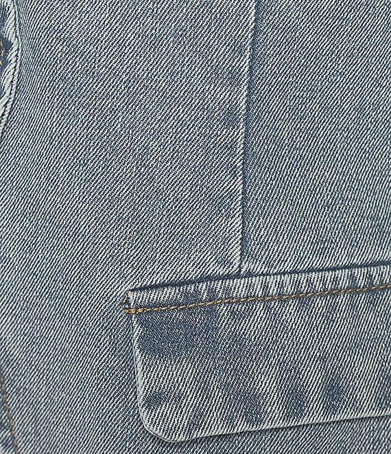 Vigoss Long Denim Vest Product Image