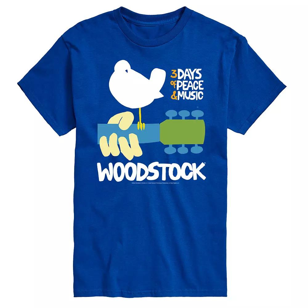 Big & Tall Woodstock Graphic Tee, Men's,  Product Image