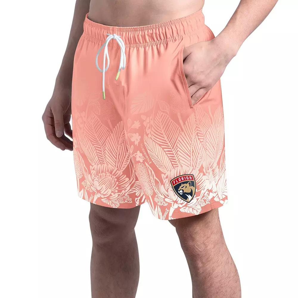 Men's Margaritaville Pink Florida Panthers Lagoon Fiesta Swim Short,  Product Image