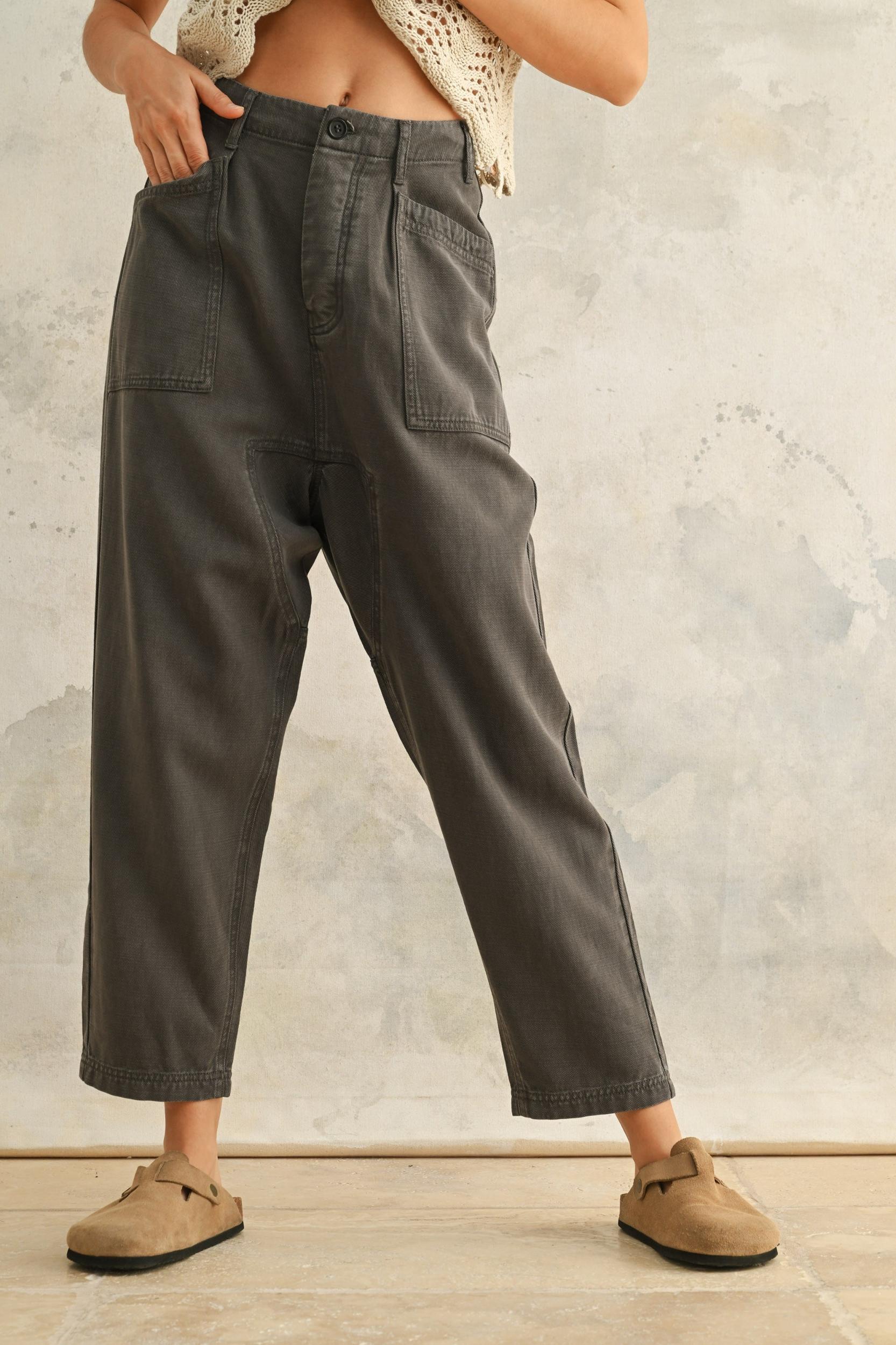 Tencel Loose Fit Pants Product Image