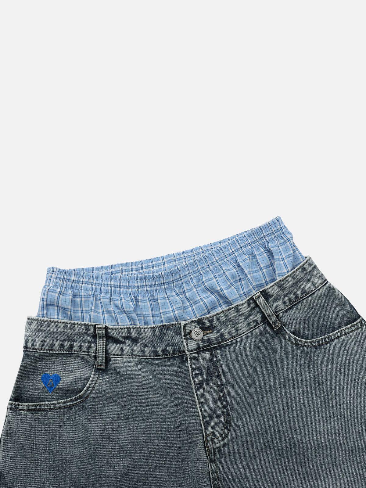 Aelfric Eden Double Waist Baggy Jeans Product Image