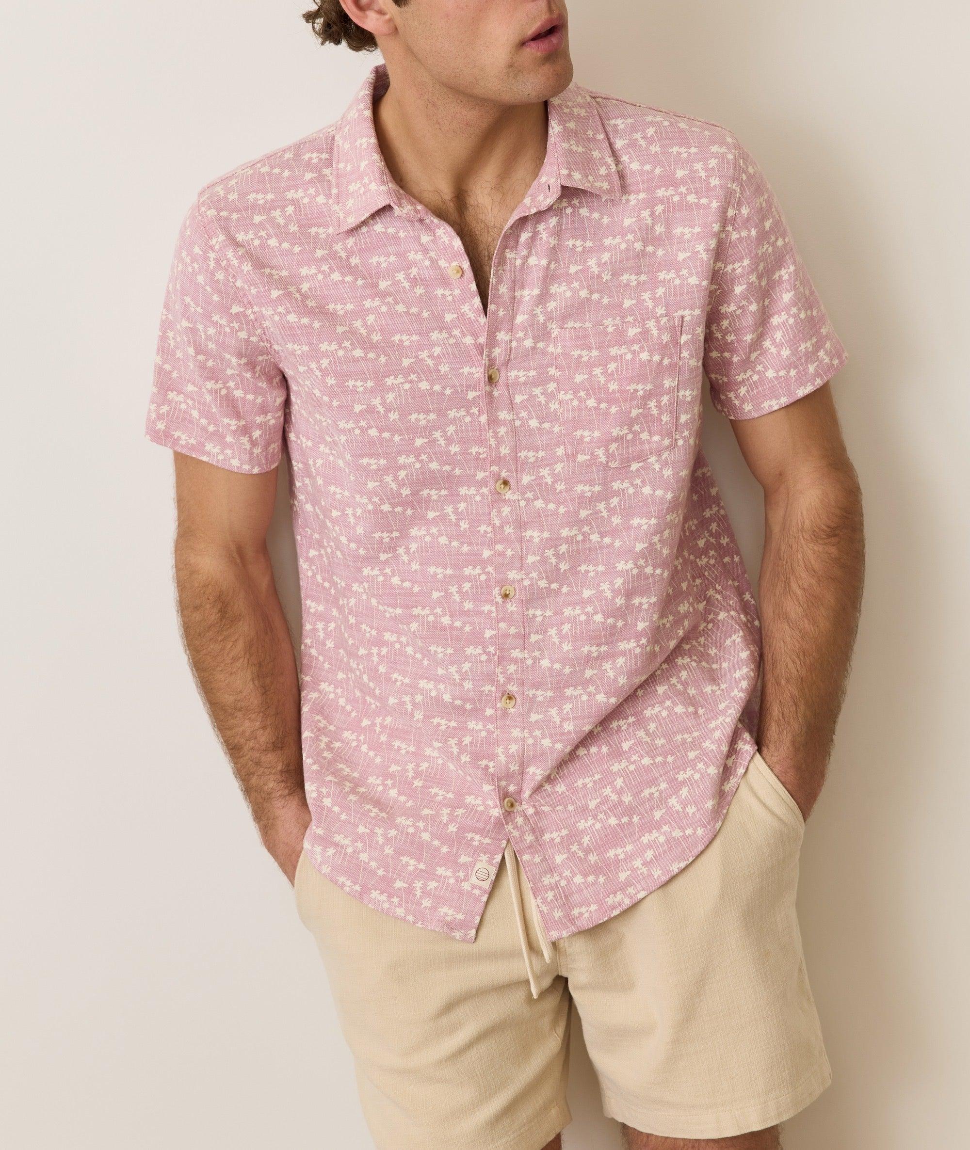 Stretch Selvage Short Sleeve Shirt Product Image