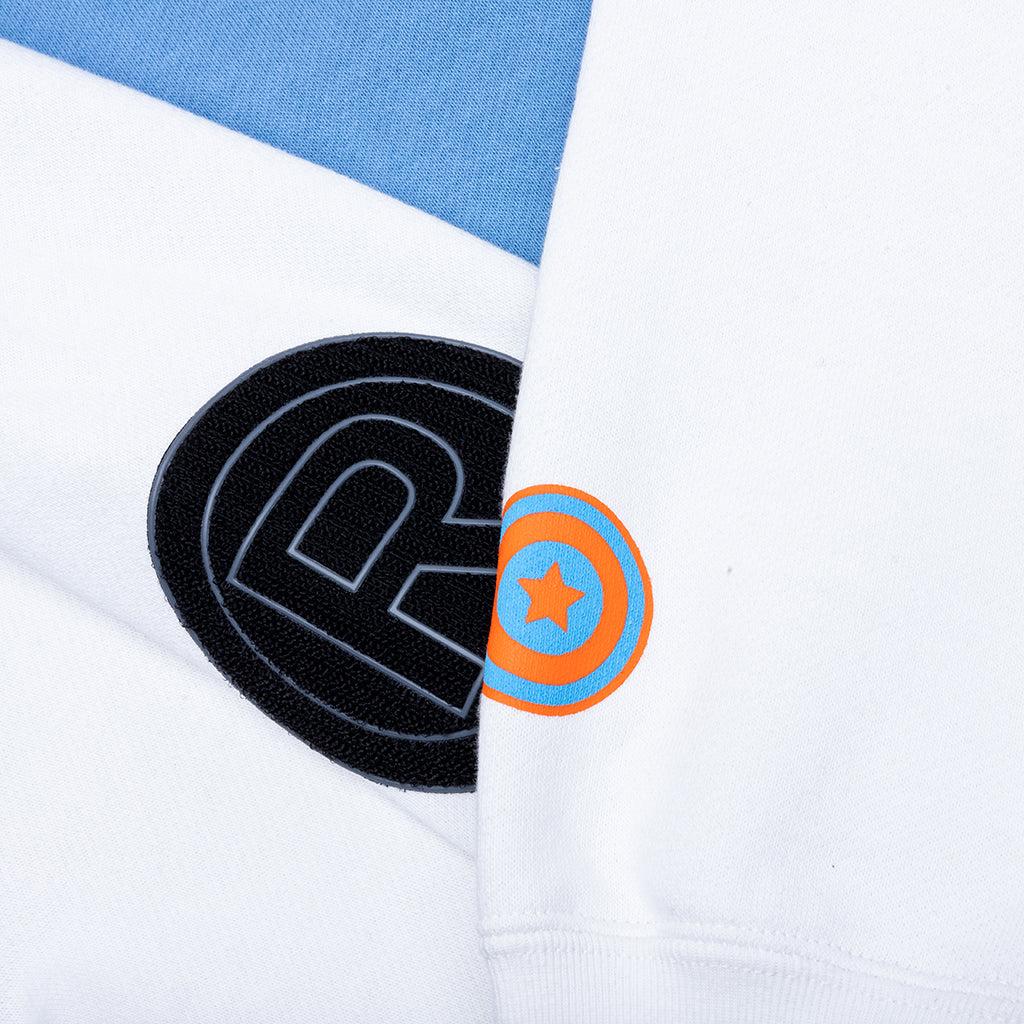 Shark Full Zip Hoodie Indonesia - Blue Male Product Image