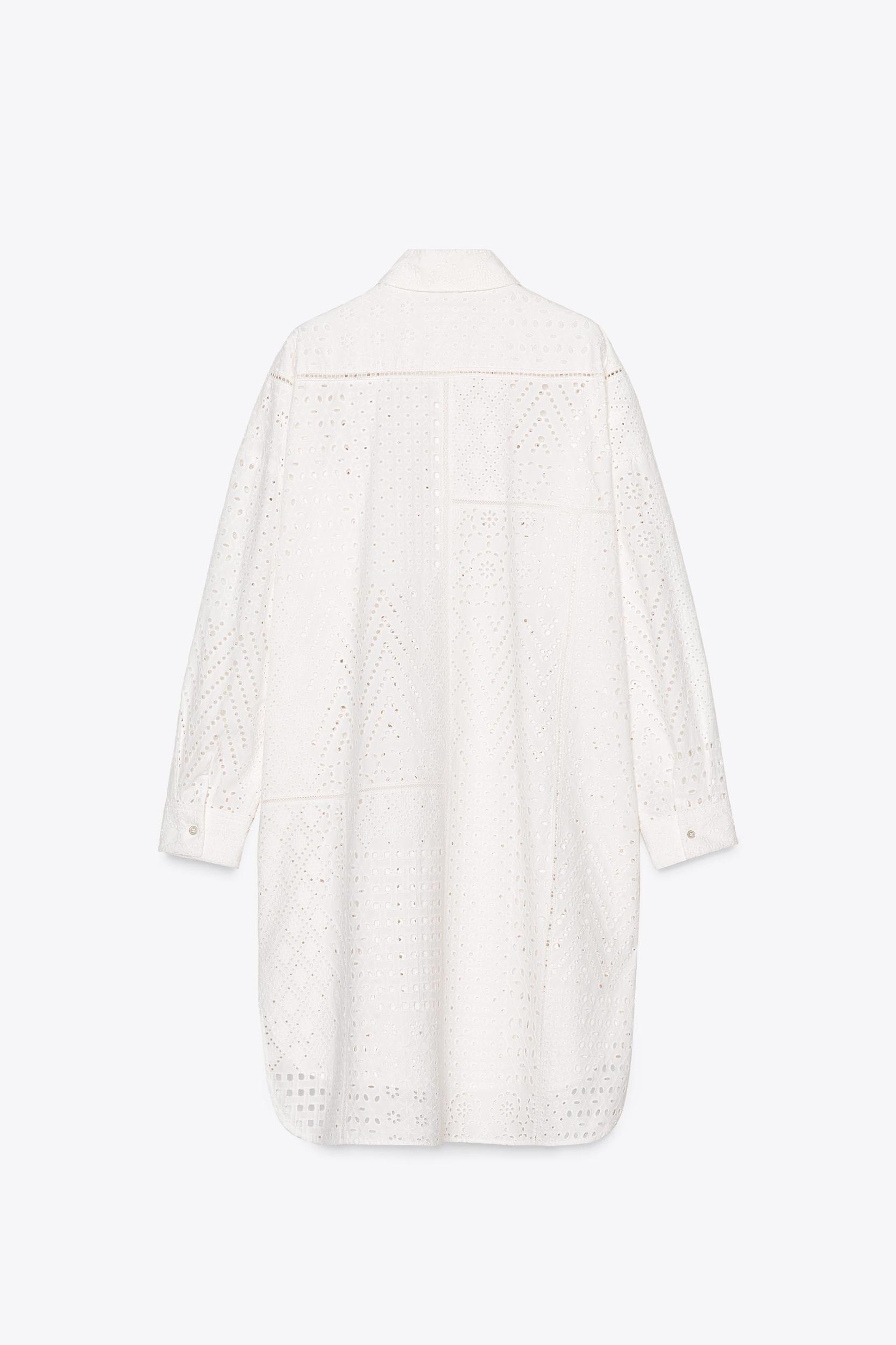 ZW COLLECTION EMBROIDERED EYELET DRESS Product Image