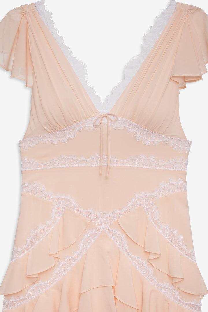 Adriana Gown — Peach Product Image
