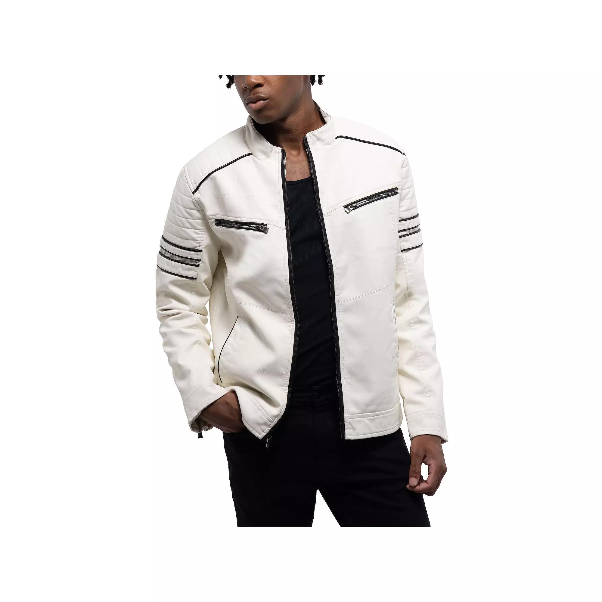 Men's Xray Faux Leather Jacket,  Product Image