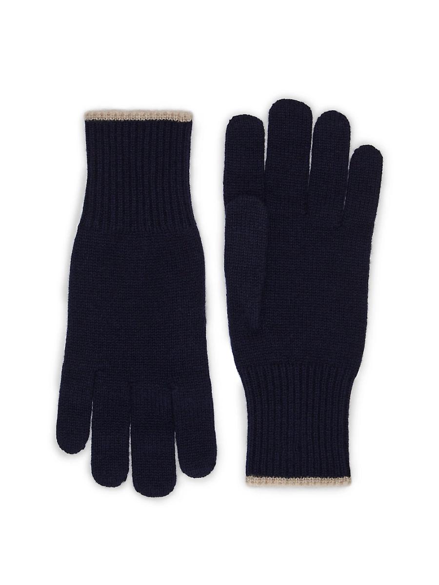 Mens Cashmere Knit Gloves Product Image