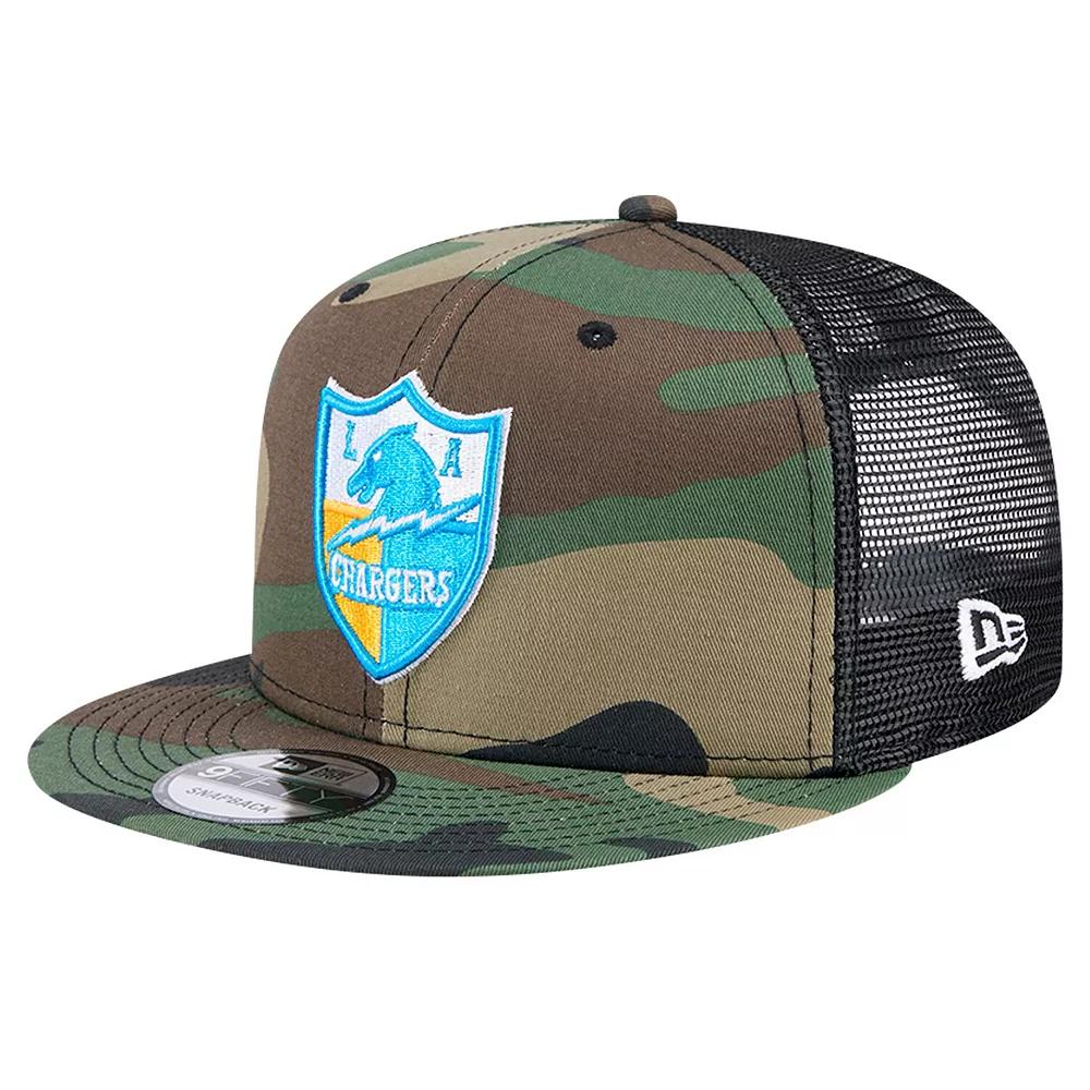 Men's New Era Camo Los Angeles Chargers, Green Product Image