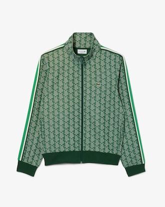 Paris Zip-Up Jacquard Track Jacket Product Image